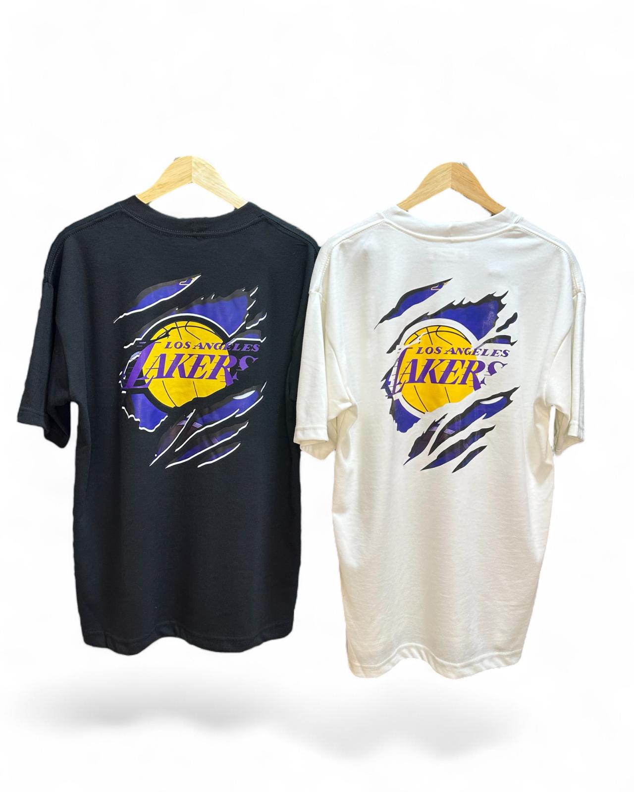 Remera Oversized Masculina -Lakers ES