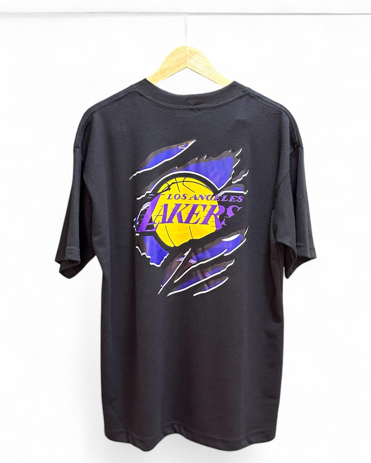 Remera Oversized Masculina -Lakers ES
