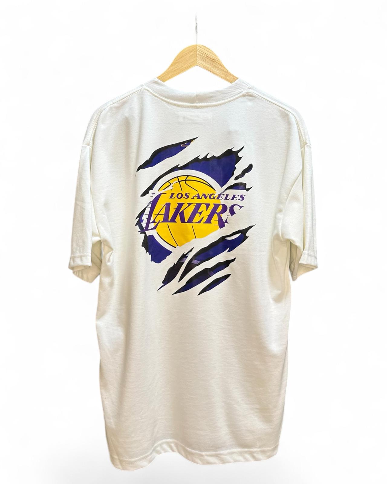 Remera Oversized Masculina -Lakers ES