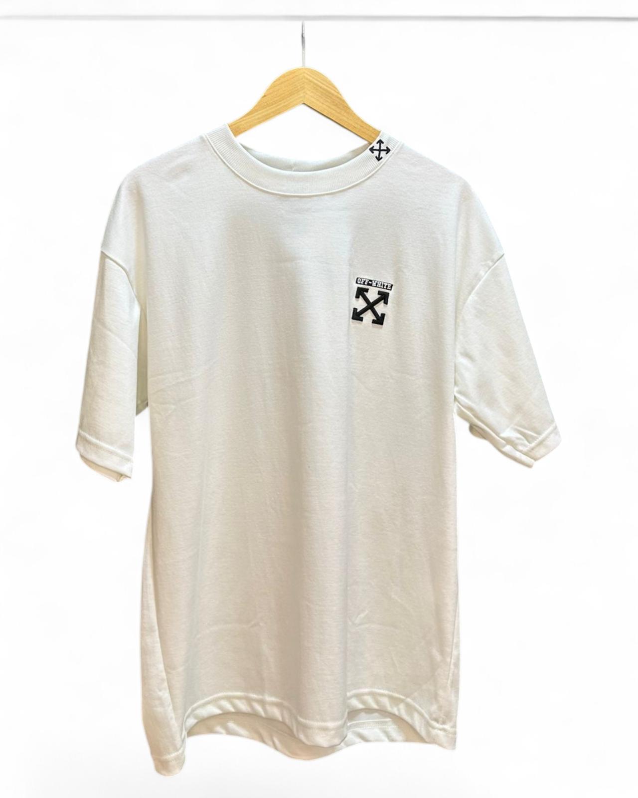 Remera Oversized Masculina - off white ES