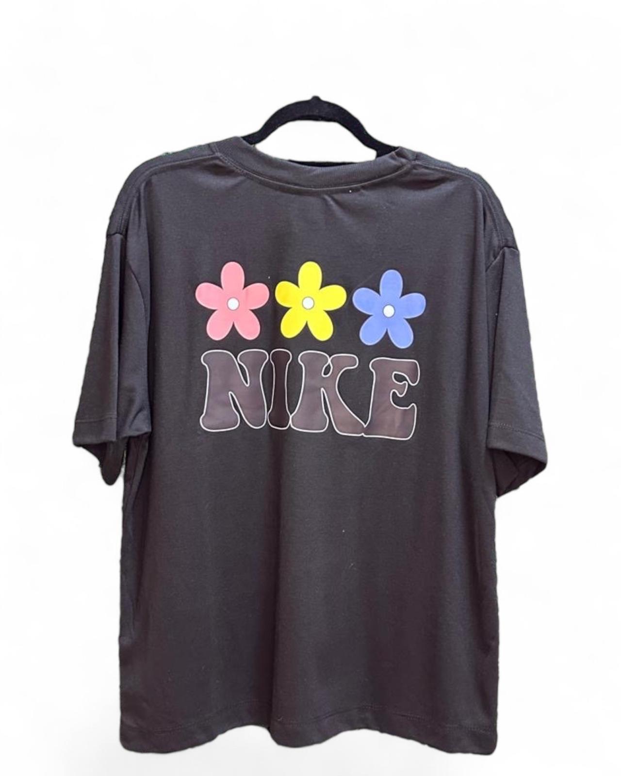 Remera Oversized Femenina - flowers ES