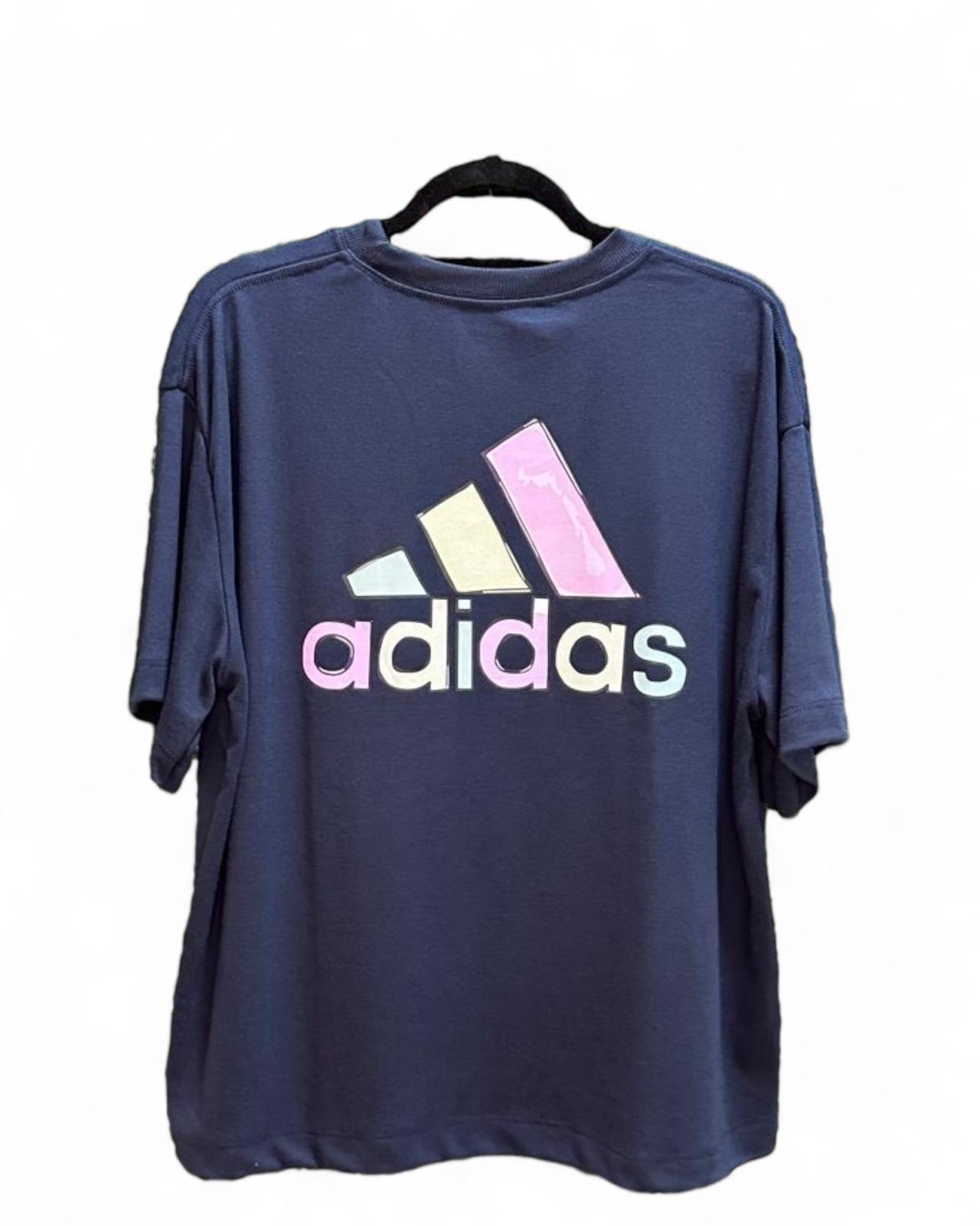 Remera Oversized Femenina -ADD Blue  ES