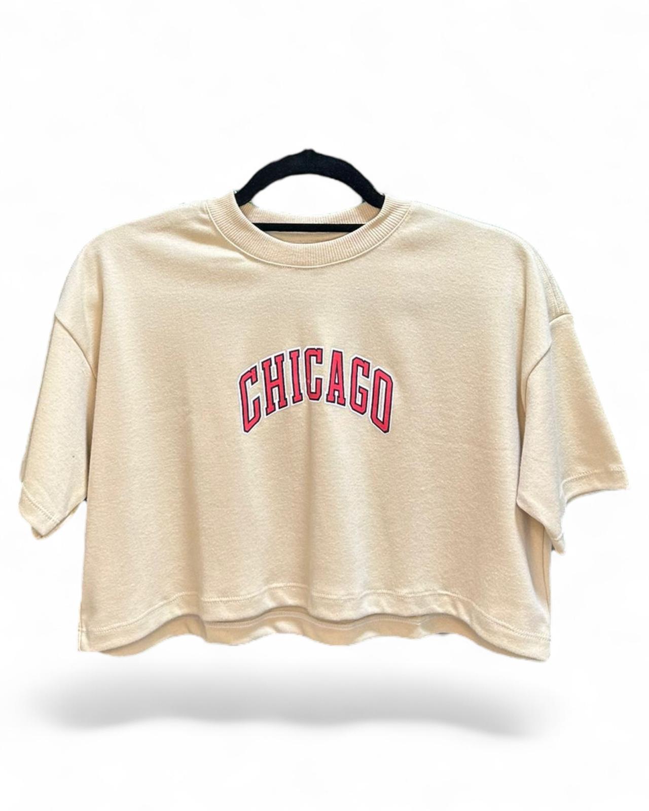 Cropped Oversized Premium - Chicago ES