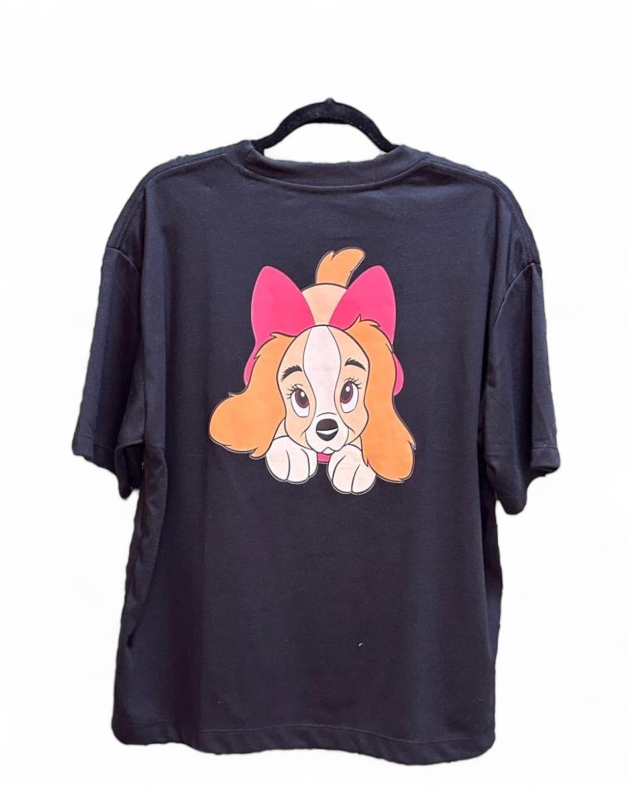 Remera Oversized Femenina - Dog Woman ES