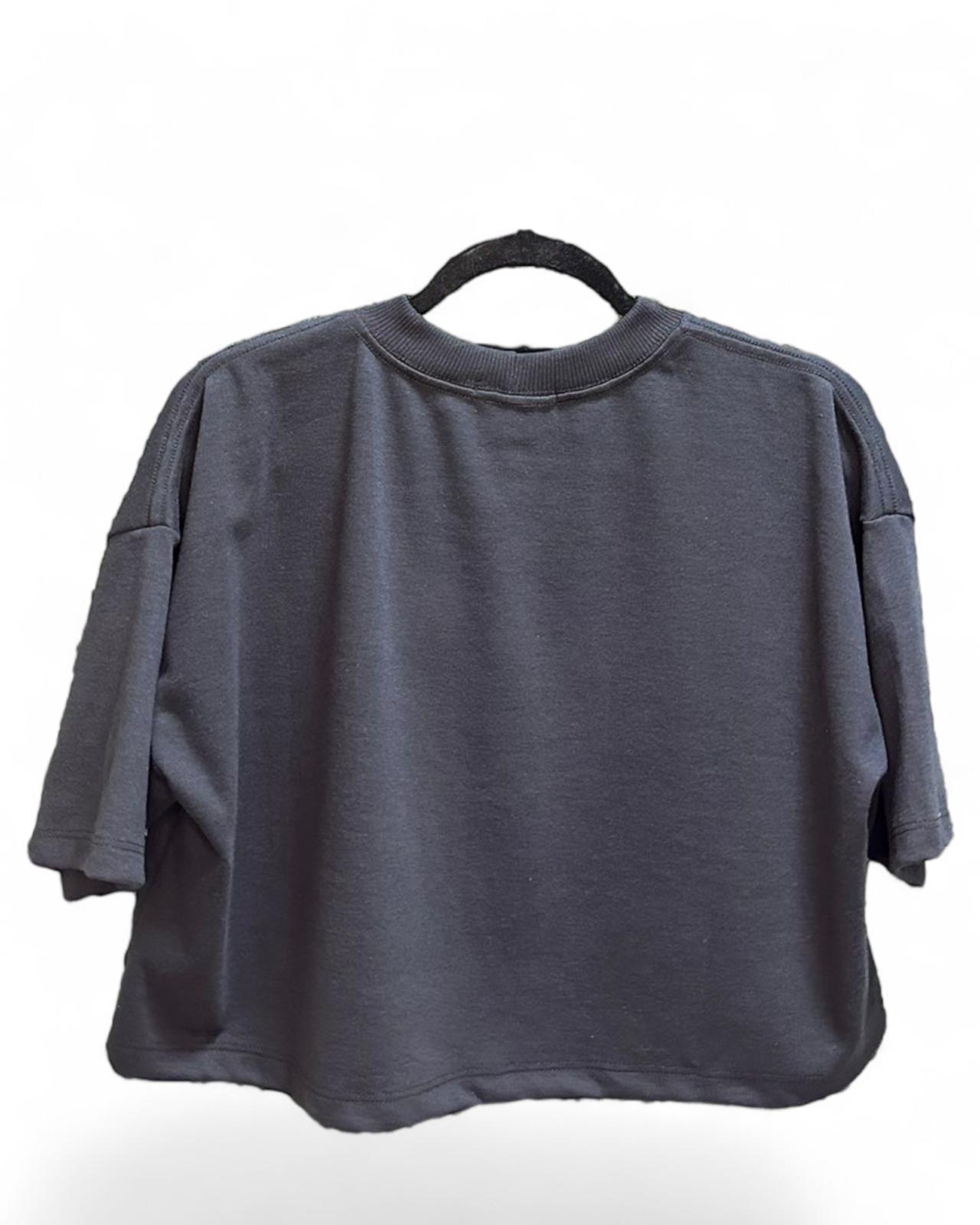 Cropped Oversized Premium - GAP ES