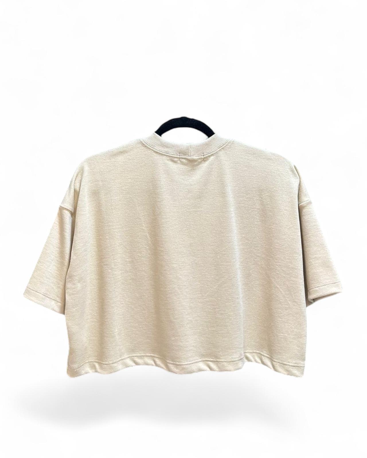 Cropped Oversized Premium - on the dumbbell ES