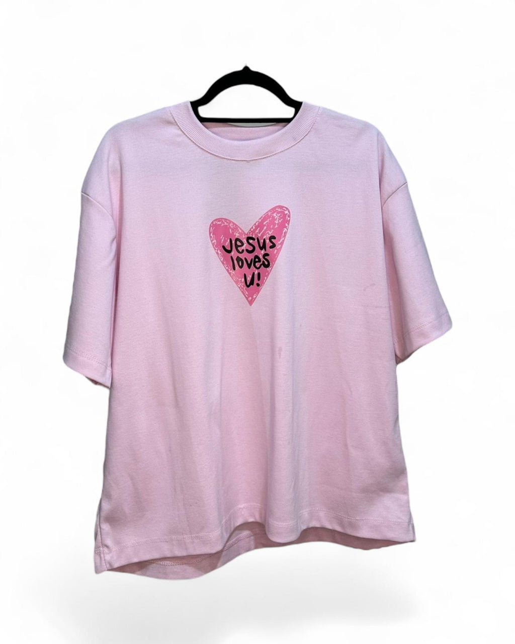 Remera Oversized Femenina - Jesus Love ES
