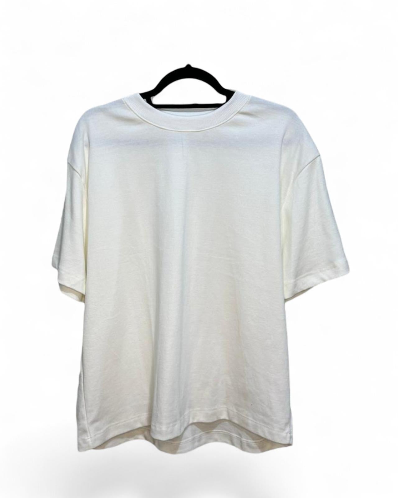 Remera Oversized Femenina - plain white ES