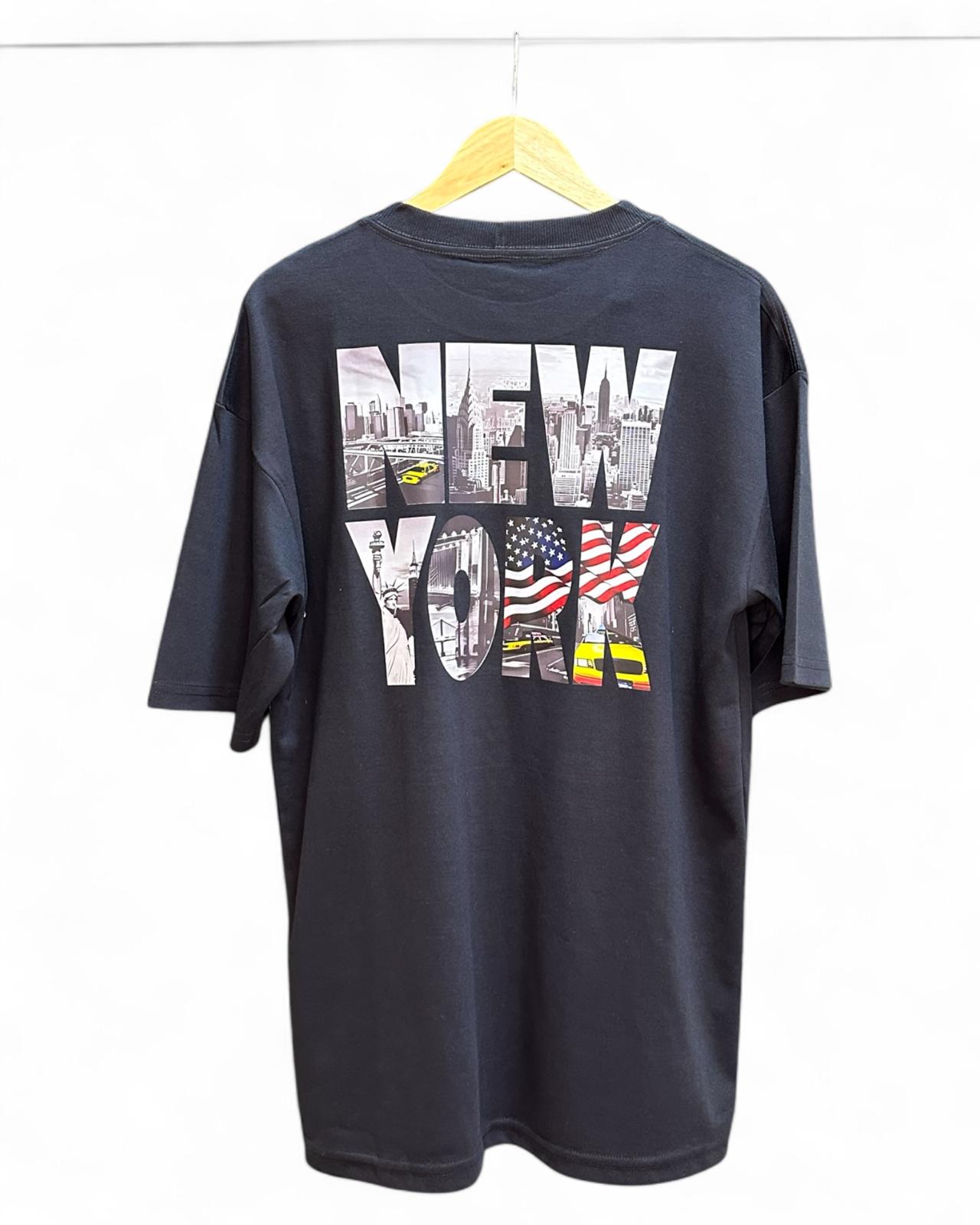 Remera Oversized Masculina - New York ES