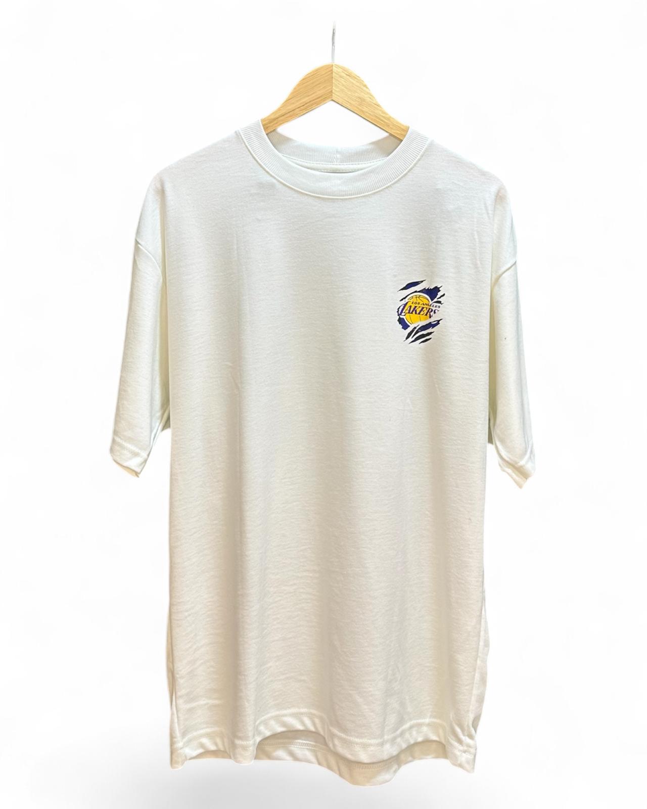 Remera Oversized Masculina -Lakers ES