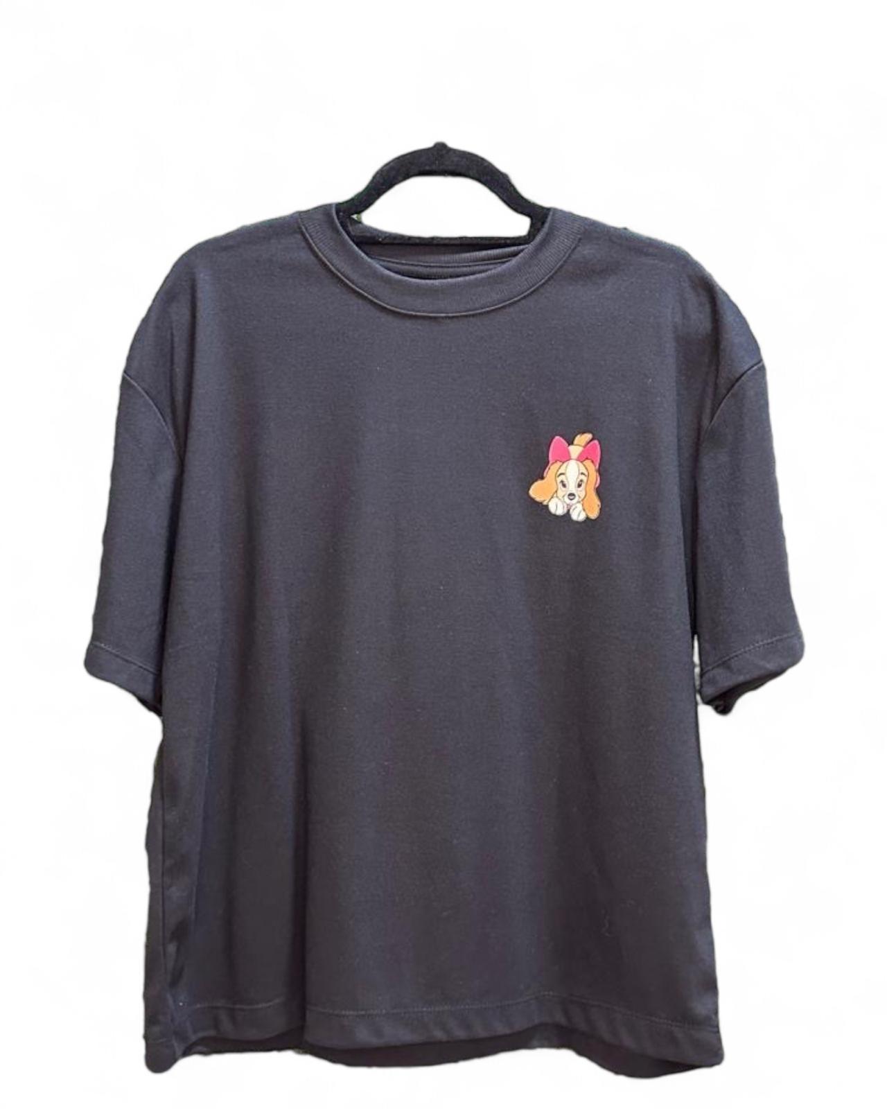 Remera Oversized Femenina - Dog Woman ES